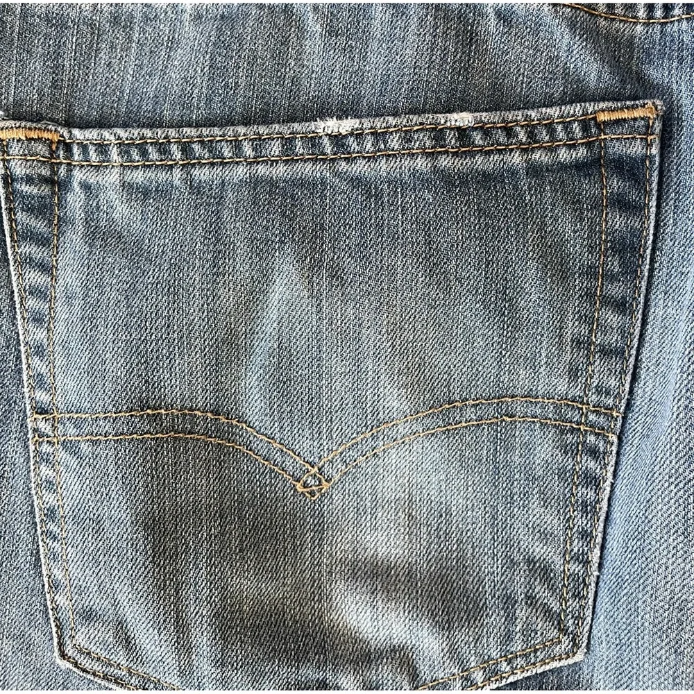 Levis 559 38x30 Relaxed Straight Blue Stone Wash  Denim 100% Cotton - Picture 8 of 10